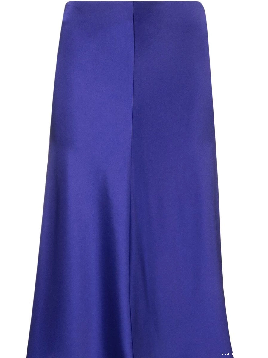Stella Women satin-finish high-waisted McCartney skirt 0503